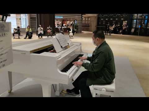 東京ミッドタウン日比谷　ストリートピアノ　１３回目訪問 No.3 「Goodbye day」（来生たかお）　２０２３年２月２３日