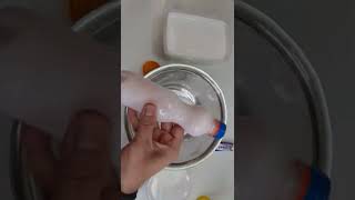 ساخت اسلایم با خمیر دندان ساخت اسلایم با خمیر دندان