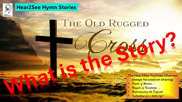 HYMN STORY -   The Old Rugged Cross - story behind the popular hymn. #faith #music #jesus #bible
