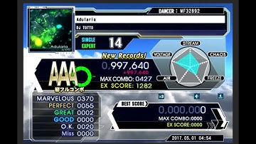 [DDR A] - Adularia Expert AAA FC 997,640
