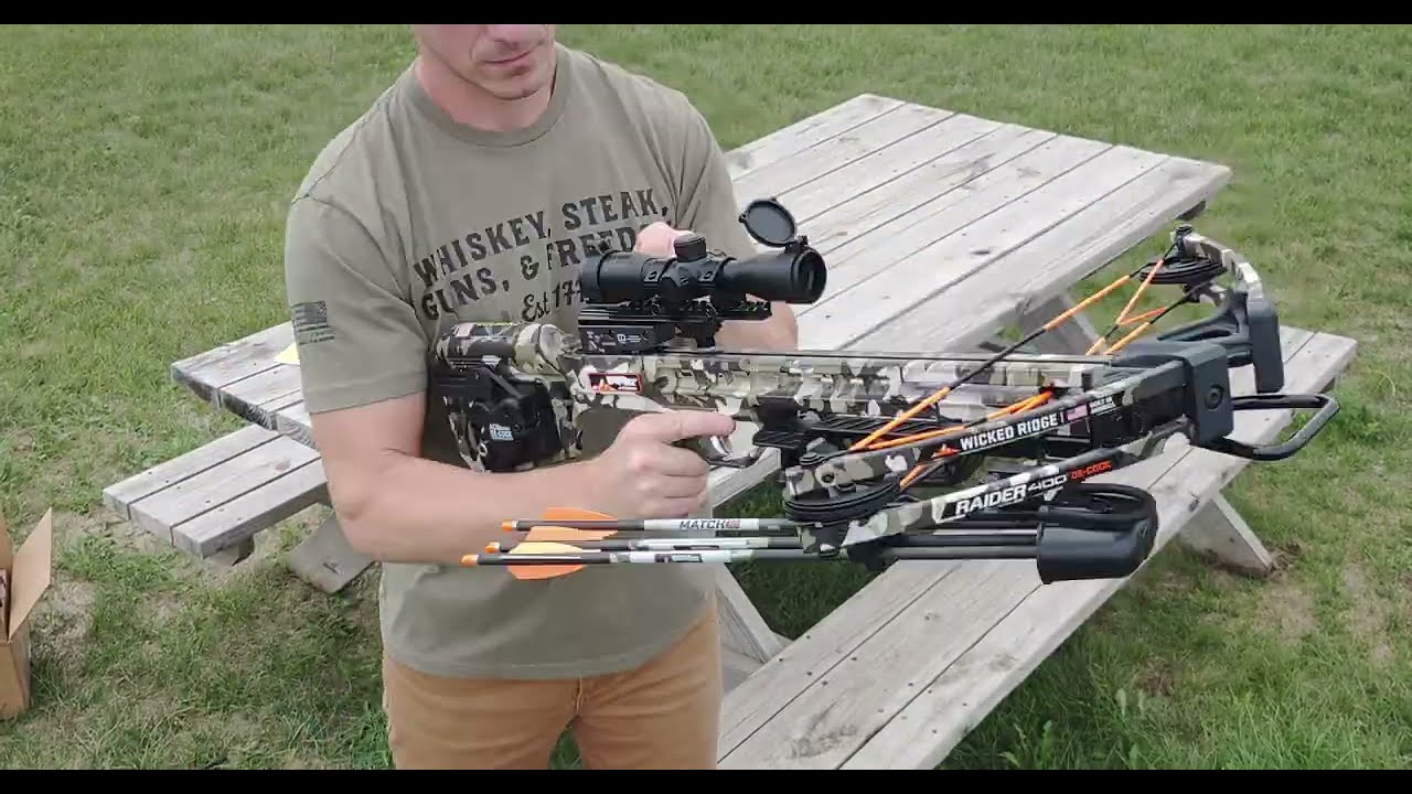 AO Review: Wicked Ridge Raider 400 De-Cock Crossbow from Ten Point