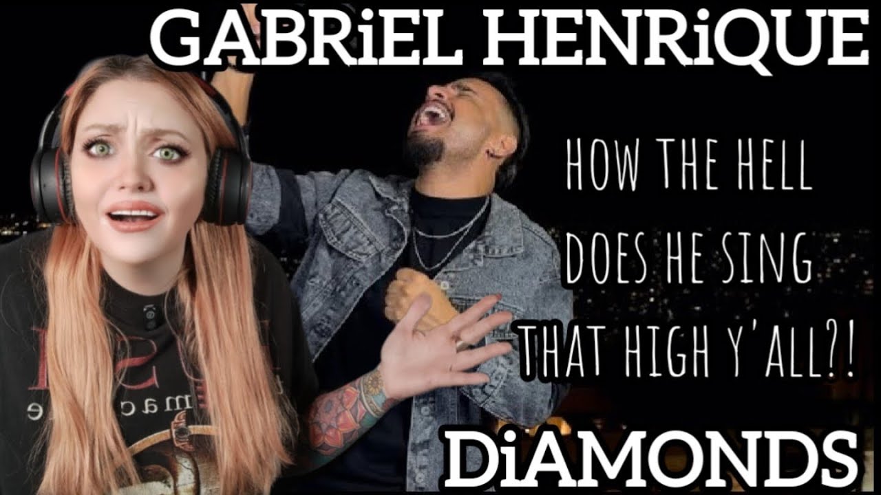 🎇GABRiEL HENRiQUE - DiAMONDS🎇 Реакция на свистящую ноту в честь Нового года 🥰 @GabrielHenriqueMusic