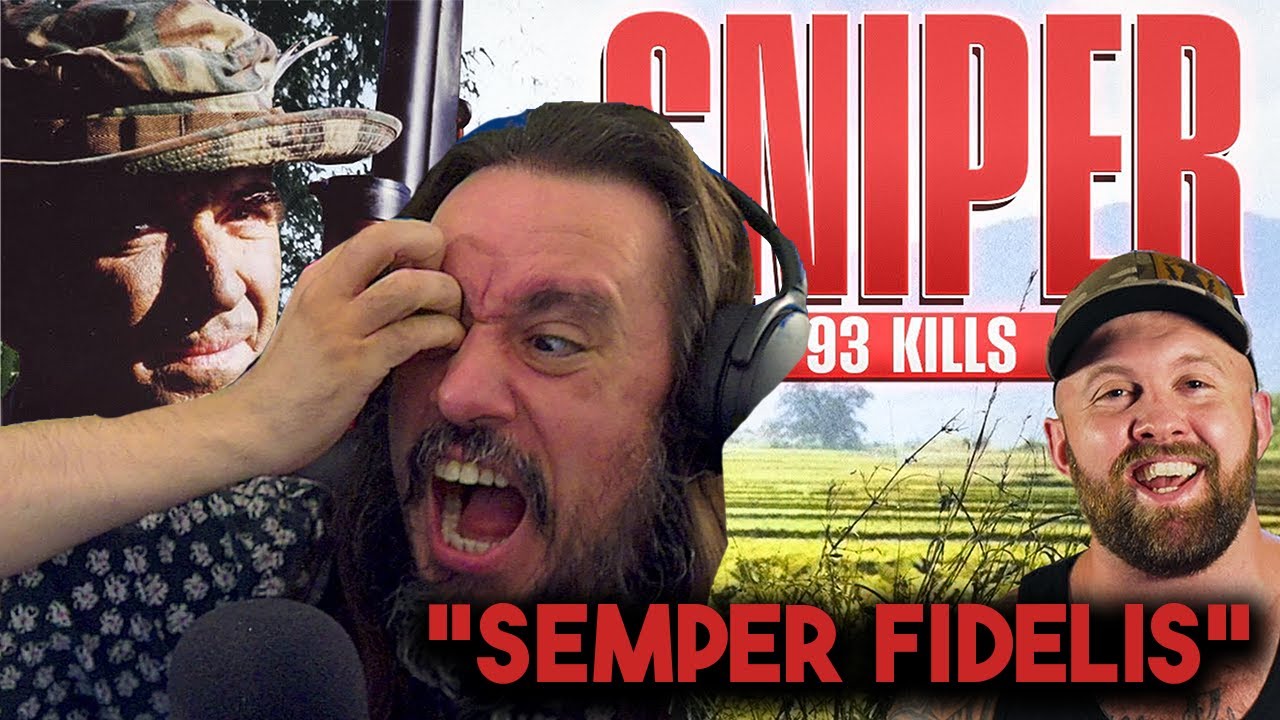 Vet Reacts! *Semper Fidelis* America's Legendary Marine Sniper - Carlos 