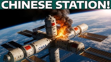 Het Chinese ruimtestation kampt met een groot probleem... 3 astronauten zijn gestrand!