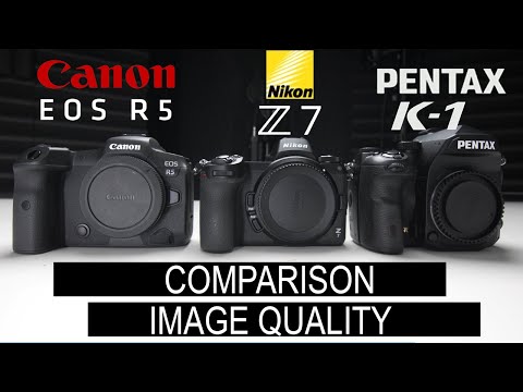 Canon R5 vs Nikon Z7  | Image Quality