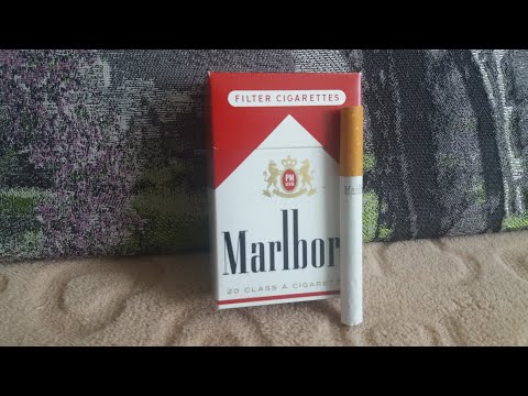 Обзор-сравнение сигарет Marlboro Red США нутро VS Duty Free