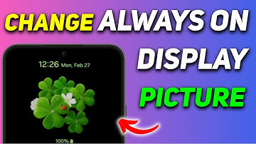 How to Change Always on Display Picture on Samsung Galaxy M35 | Samsung AOD Themes