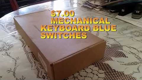 $7 TOMOKO 87 Key Mechanical Keyboard