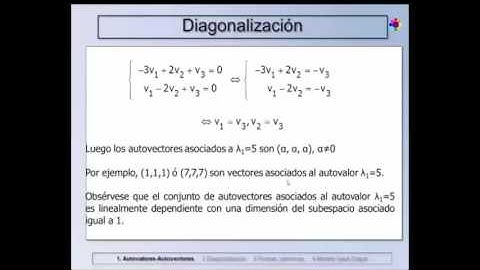 Diagonalizacion Video1de5