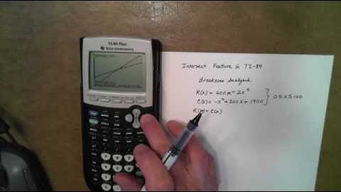 M140 TI 84 Intersection Feature w BE