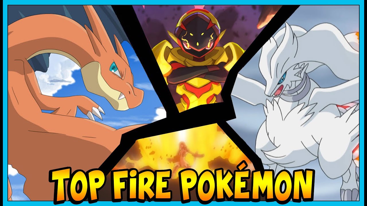 Festival de Tipos: Os 6 mais poderosos Pokémon de fogo!
