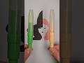 Elphaba and Glinda Satisfying Paint Art #wicked #ytshorts #art