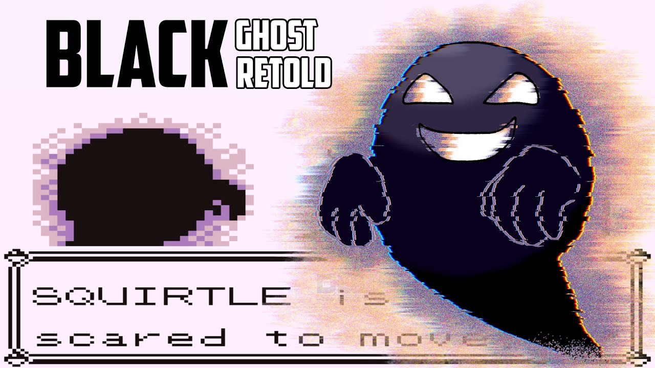 Pokemon Ghost Black ReTold - NDS Homebrew, visual novel based on Creepypasta pokemon black