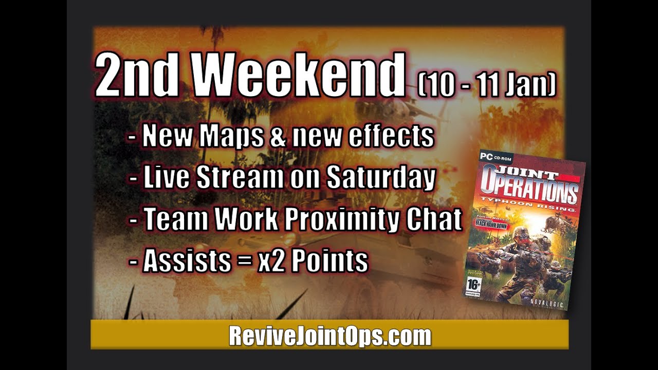 LIVE STREAM 2nd Weekend - Joint Operations: Typhoon Rising Revival Tournament