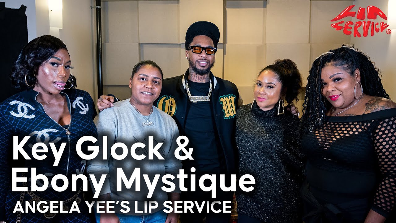 Lip Service Key Glock and Ebony Mystique talk never going down, from nursing to porn, 15 inches...