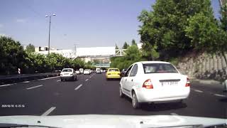 How people drive in Iran!