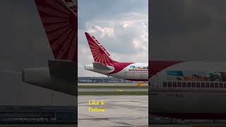 Air India Boeing 777 #airindia #travel  #india #airplane #aviation #airport