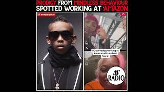 PRODIGY FROM MINDLESS BEHAVIOUR SPOTTED WORKING AT AMAZON!!!!