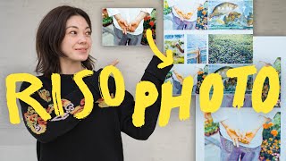 How to RISOGRAPH PRINT Photos | CMYK color separation screenshot 3