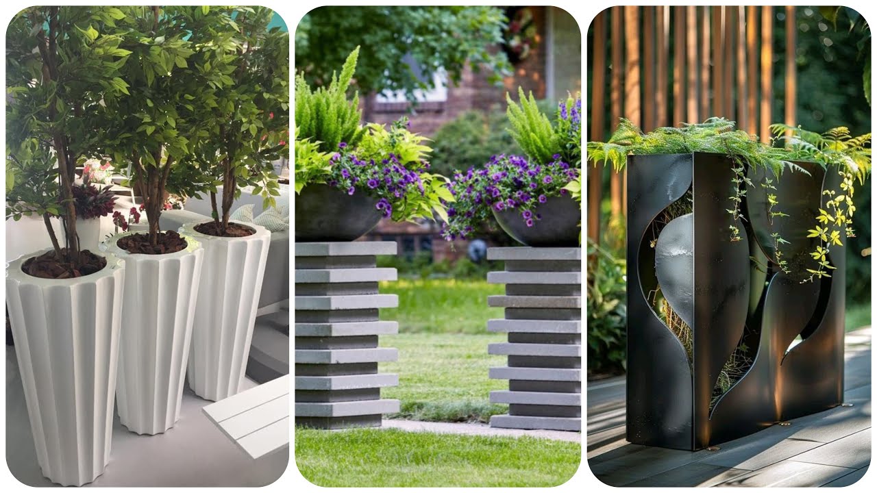 large Pots Planters' Outdoor ideas | Garden Pots and Planters ideas | Big Planter Pots ideas