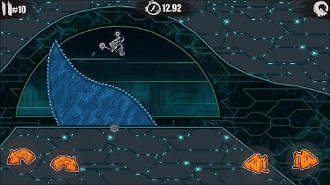 Moto X3M: Cyber World | Level 10 - 3 Stars Tutorial Walkthrough (Final Level)