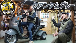 ジャイロx　グリップヒーター付き　ミニカー ホンダ ジャイロX 前かご グリップヒーター ミニカー登録 TD02