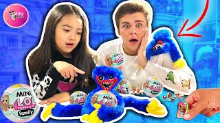 ХАГИ распаковка  Бига Егоров  Kids Happiness, ваги напал на семейку lol surprise minis.