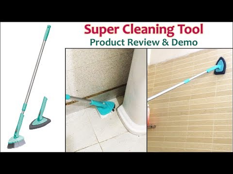 Best Bathroom Cleaning Brush, How To Clean Bathroom, Product Review &  Demo