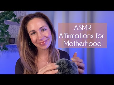 ASMR | Meditative Affirmations for Motherhood [whispered relaxing, positive encouragement 🤍]