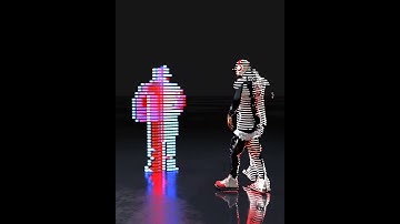 Geometry Nodes Dance Video(Pixels and Lines)