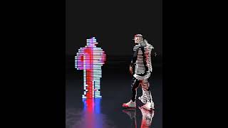 Geometry Nodes Dance Video(Pixels and Lines)