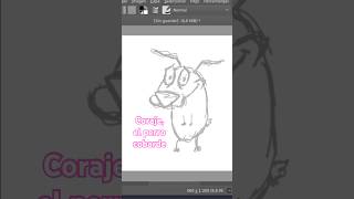 Video completo en mi canal #dibujo #dibujar #krita #dibujodigital #corajeelperrocobarde #cartoon