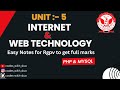 Internet and Web Technology AL703(D) Unit 5 | AIML 7th Semester | RGPV | #rgpv #iwt #youtube #ai