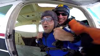 Skydiving from 12000ft at St. Johann, Tirol, Austria