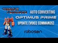 Transformers Auto Converting Optimus Prime - Update (voice commands)