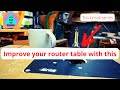 Use a Collet Extender to maximise your Router Table