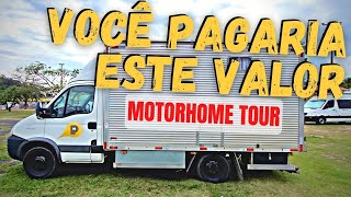 Tour pelo MOTORHOME mais discreto do Brasil  Saiba quanto ele custou