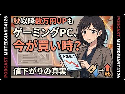 ゲーミングPC、値下がりは在庫処分の一時現象?秋以降は数万円アップも