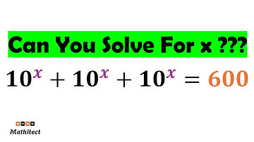 Can You Solve This Exponential Equation? | Step-by-Step Algebra Tutorial