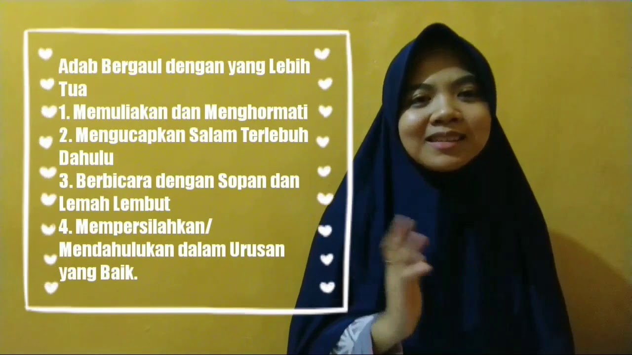 adab pergaulan dalam islam