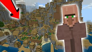Infinite Village In Minecraft Bedrock Edition! (Minecraft 1.17)