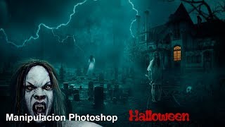 Manipulacion Photoshop Halloween screenshot 2