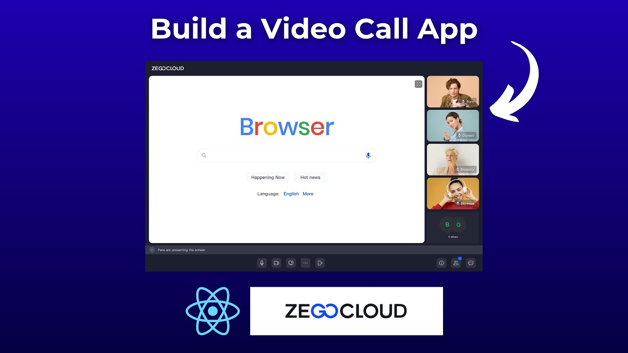 Build a React Video Call App with ZEGOCLOUD | Full Tutorial - YouTube