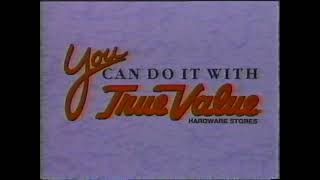True Value Plumbing Commercial 1992