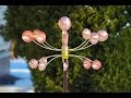 Ветряные скульптуры.    Kinetic Wind Sculpture &quot;Flower&quot;