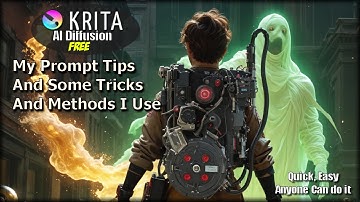 Krita AI, My Prompt Tips and Some Tricks and Methods I Use