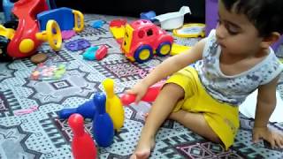 Renkleri̇ Öğreni̇yoruz Learn Colors Bowli̇ng Kukalari Di̇şleri̇mi̇zi̇ Firçalamayi Fun Ki̇ds Vi̇deos