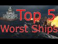 World of Warships- Top 5 Worst Ships 3