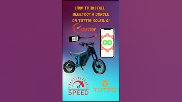 How to install Bluetooth Dongle on Tuttio Soleil 01 Best tune #surron #tuttio #dirtbiketricks #ebike
