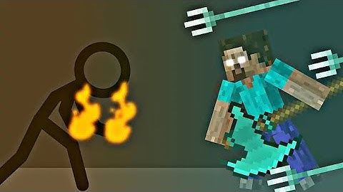 the chosen one vs herobrine || (Stick Nodes)